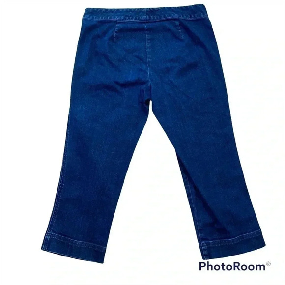 lauren Jeans Company Sailor Capris Jeans Size 4 - Picture 3 of 8
